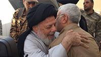 زيارة سماحة السيد الاشكوري حفظه الله  ممثل سماحة السيد الحائري دام ظله لسوح الجهاد والكرامة في الفلوجة اليوم الثلاثاء.